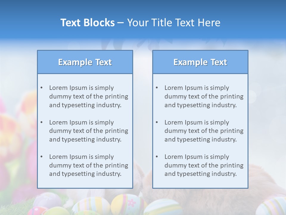 Farben Sonnig Kind PowerPoint Template