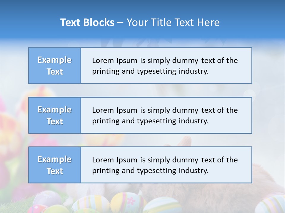 Farben Sonnig Kind PowerPoint Template