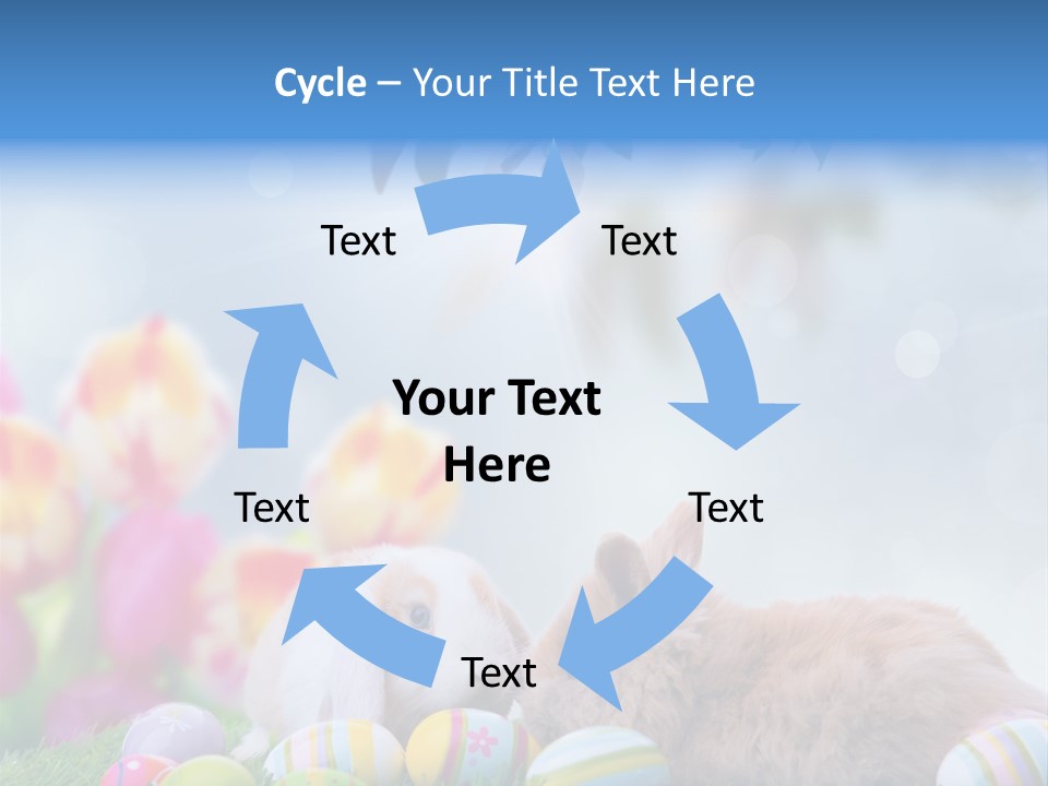 Farben Sonnig Kind PowerPoint Template