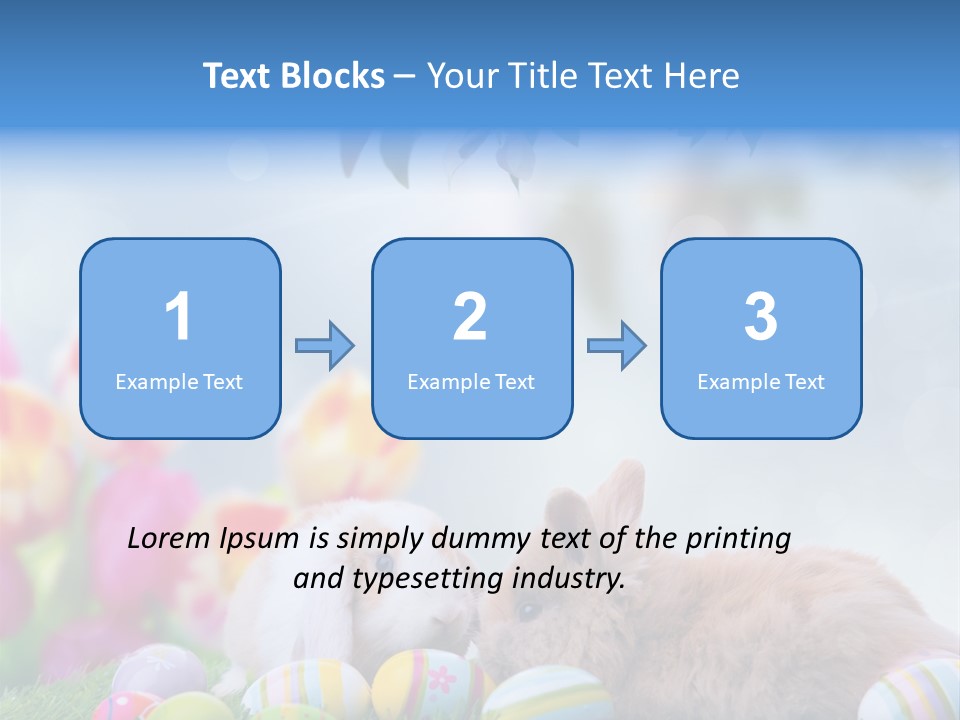 Farben Sonnig Kind PowerPoint Template