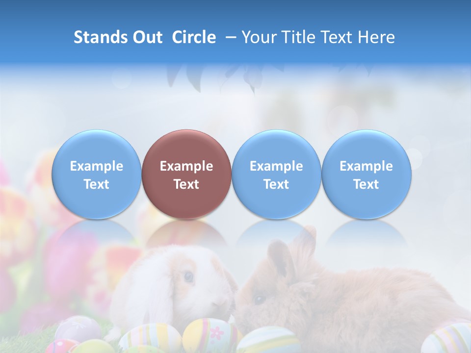 Farben Sonnig Kind PowerPoint Template