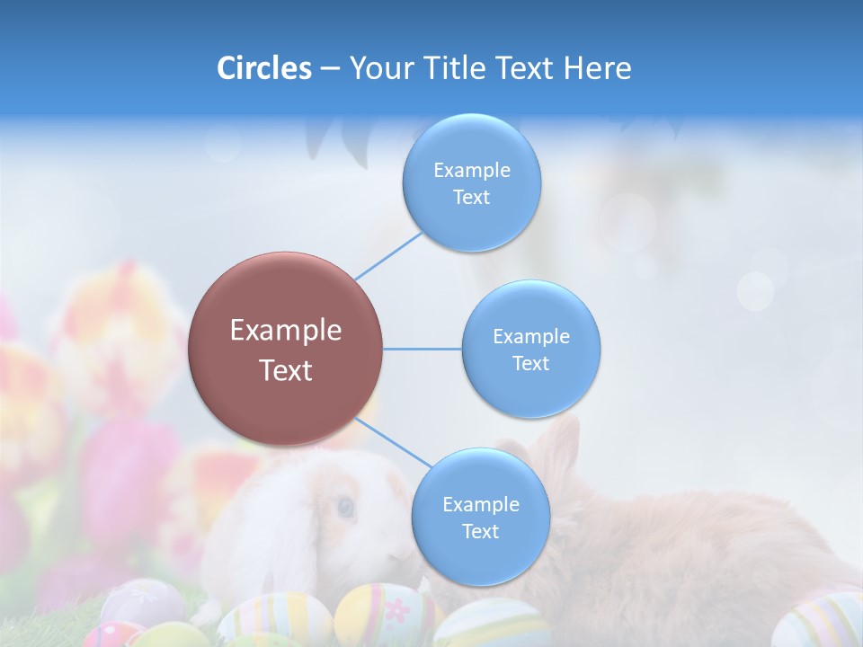 Farben Sonnig Kind PowerPoint Template