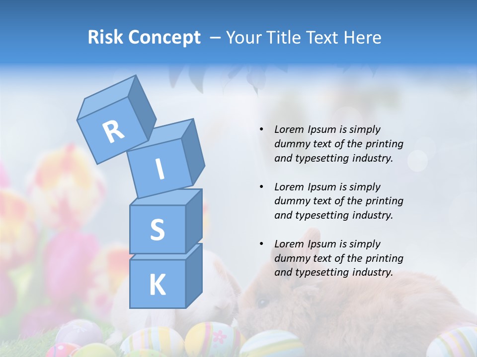 Farben Sonnig Kind PowerPoint Template