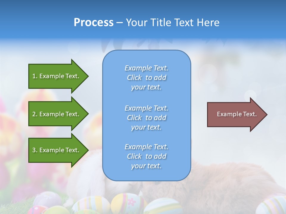 Farben Sonnig Kind PowerPoint Template