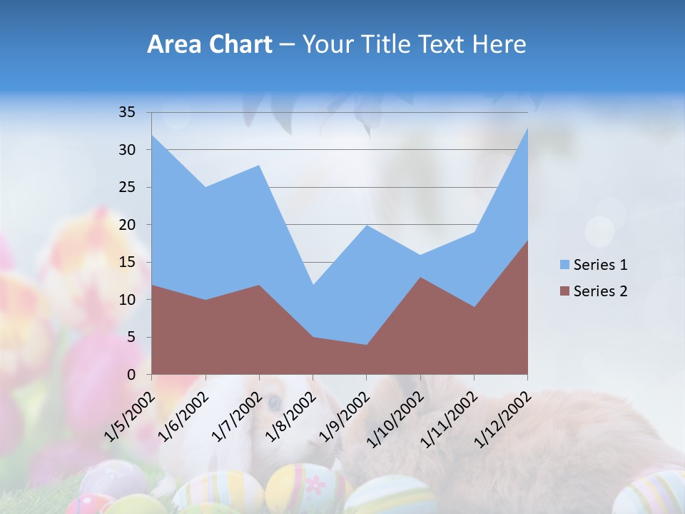 Farben Sonnig Kind PowerPoint Template