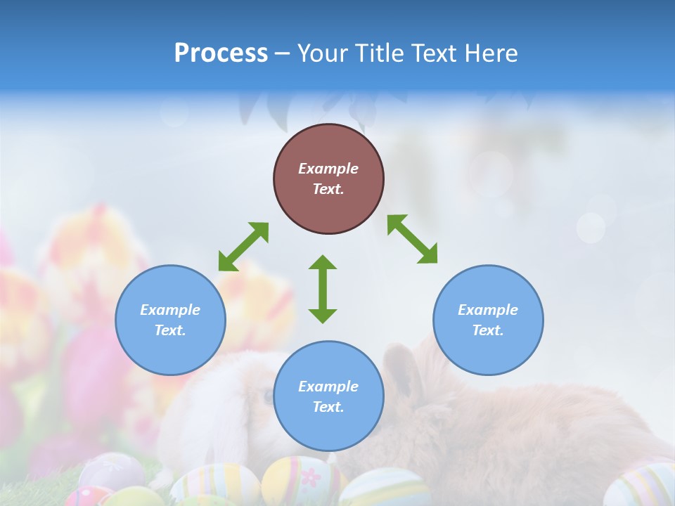 Farben Sonnig Kind PowerPoint Template