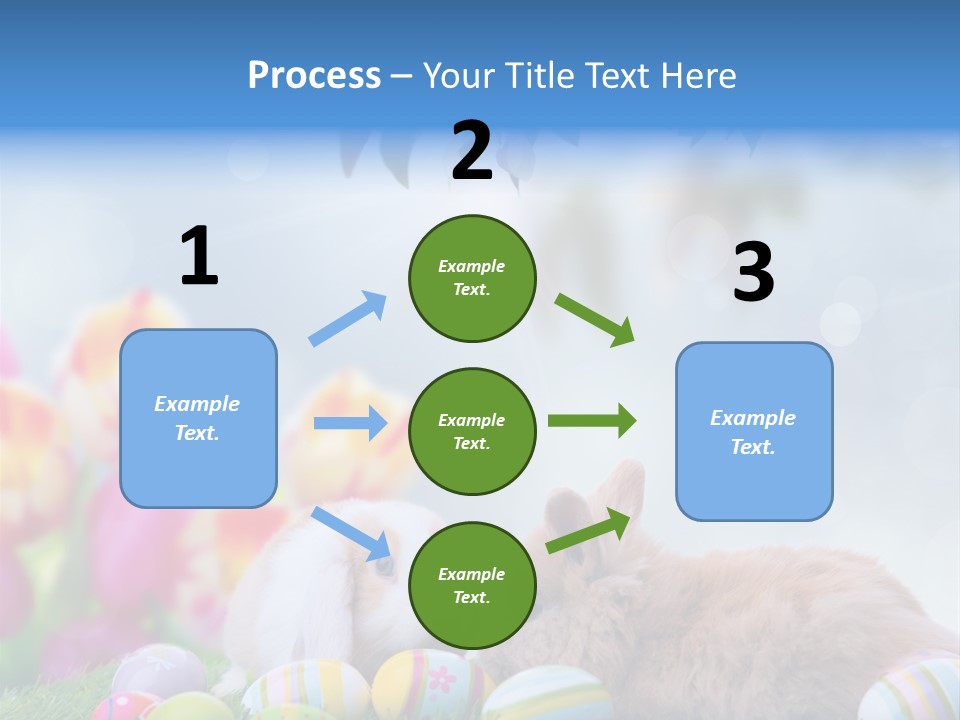 Farben Sonnig Kind PowerPoint Template