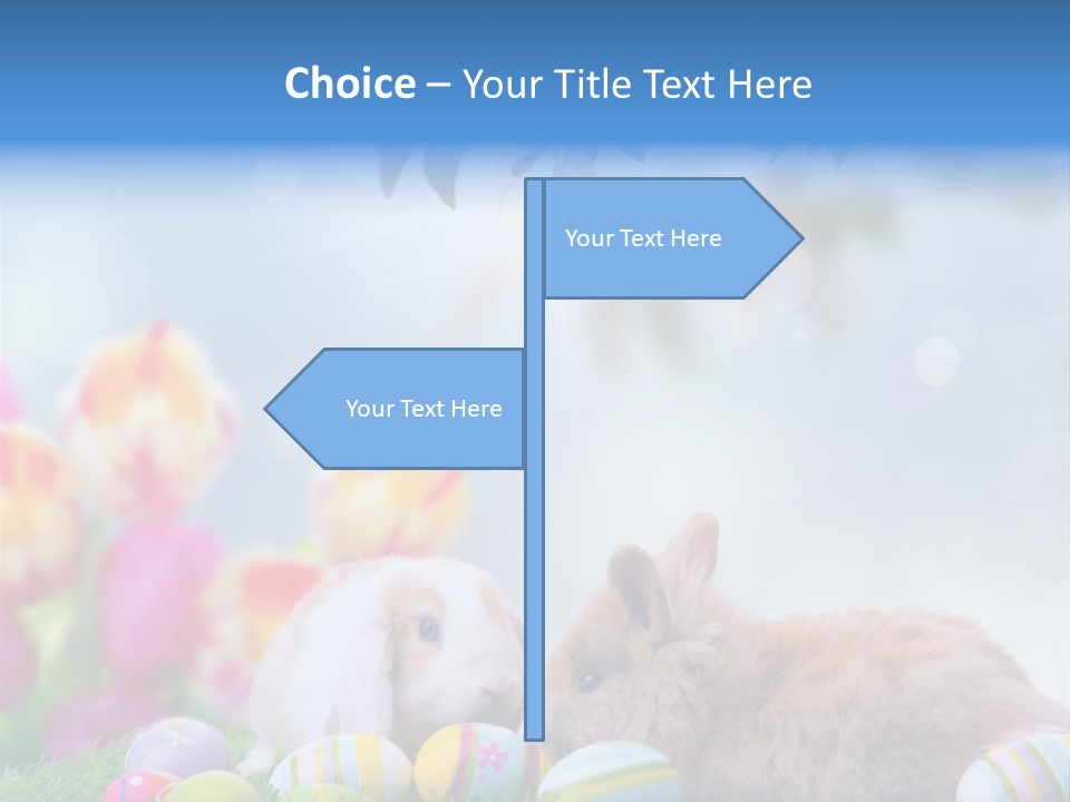 Farben Sonnig Kind PowerPoint Template