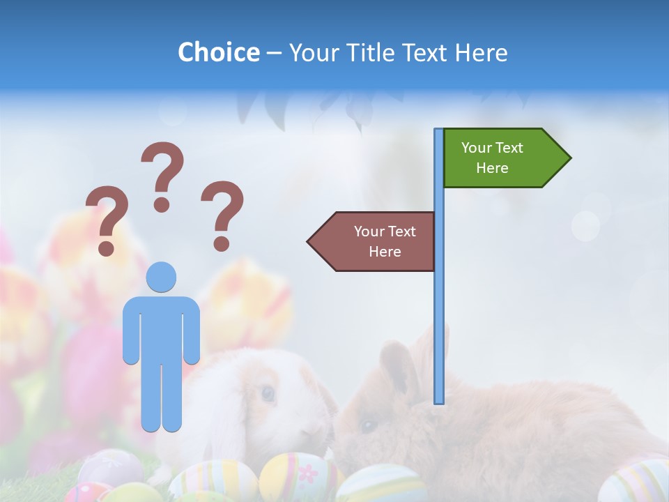 Farben Sonnig Kind PowerPoint Template