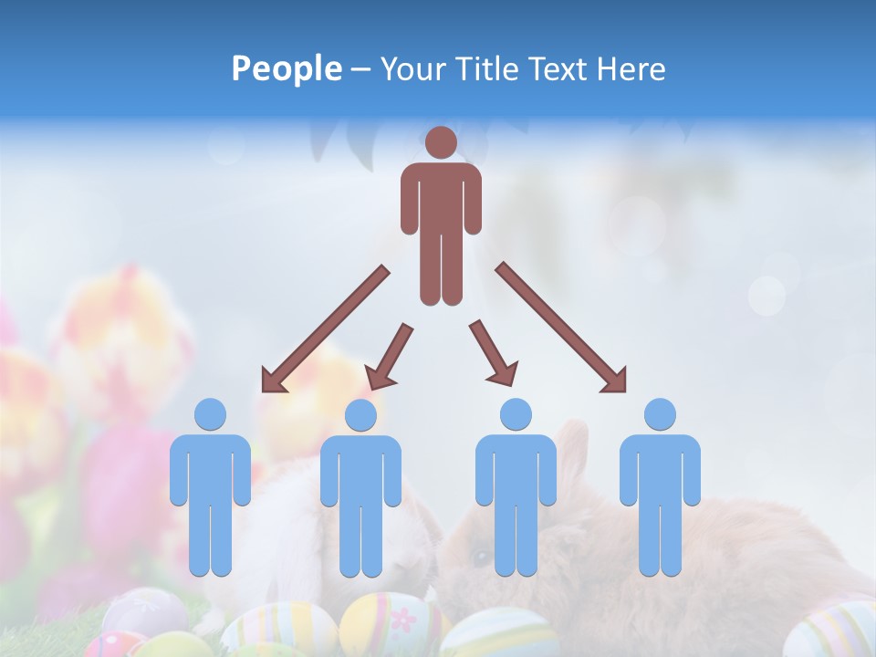 Farben Sonnig Kind PowerPoint Template