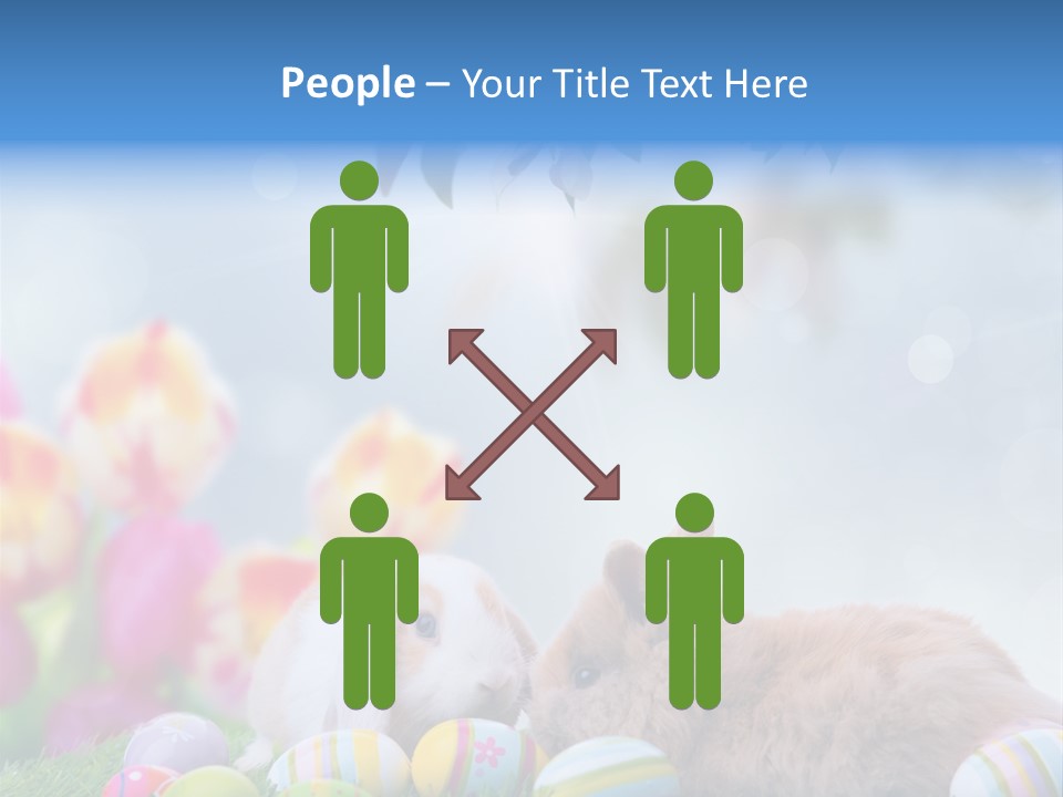 Farben Sonnig Kind PowerPoint Template