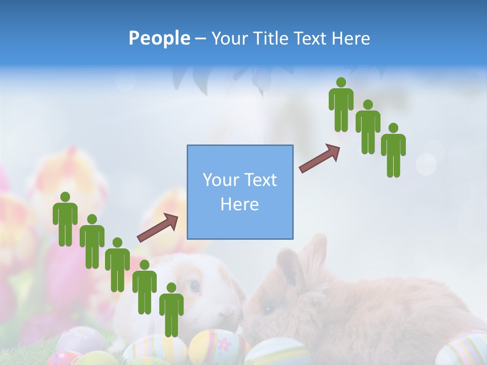 Farben Sonnig Kind PowerPoint Template