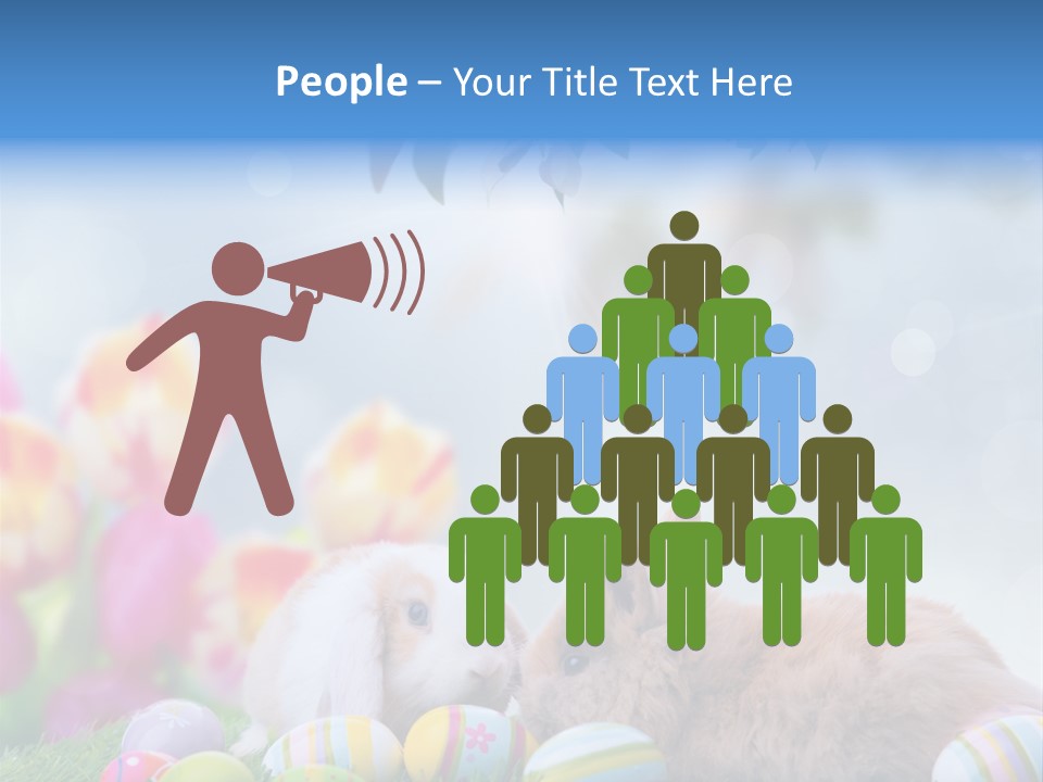 Farben Sonnig Kind PowerPoint Template