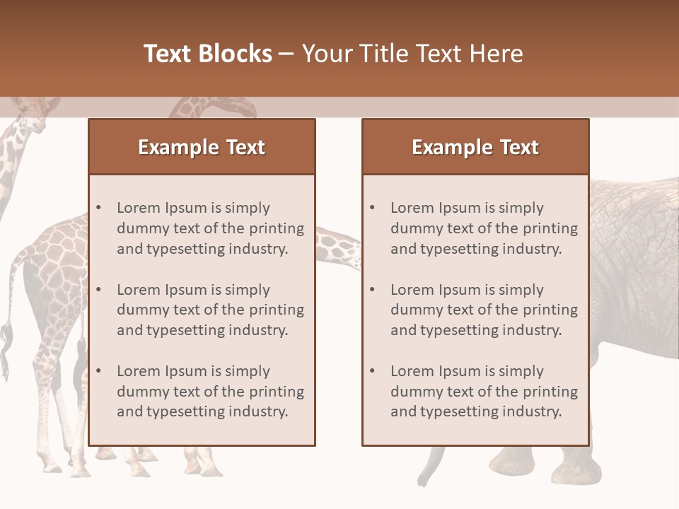 Tall Closeup Powerful PowerPoint Template