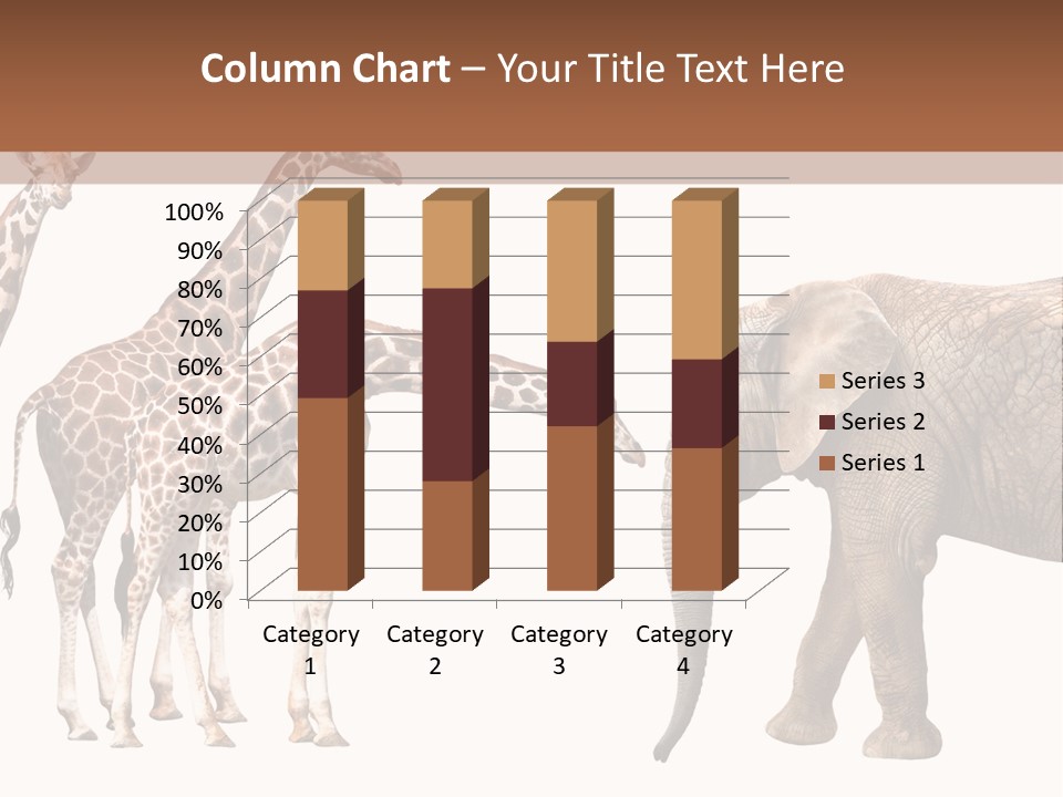 Tall Closeup Powerful PowerPoint Template