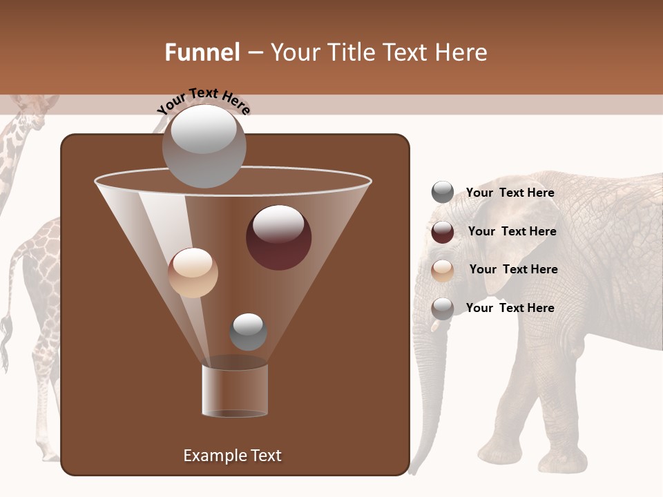 Tall Closeup Powerful PowerPoint Template