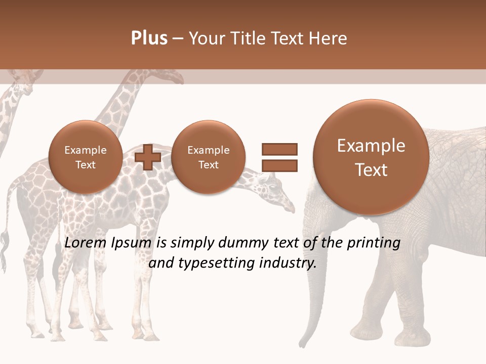 Tall Closeup Powerful PowerPoint Template