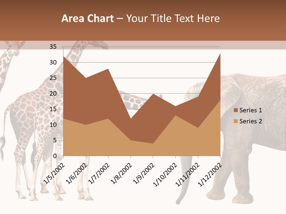 Tall Closeup Powerful PowerPoint Template