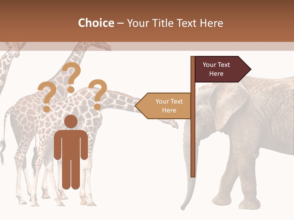 Tall Closeup Powerful PowerPoint Template