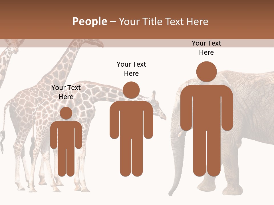 Tall Closeup Powerful PowerPoint Template