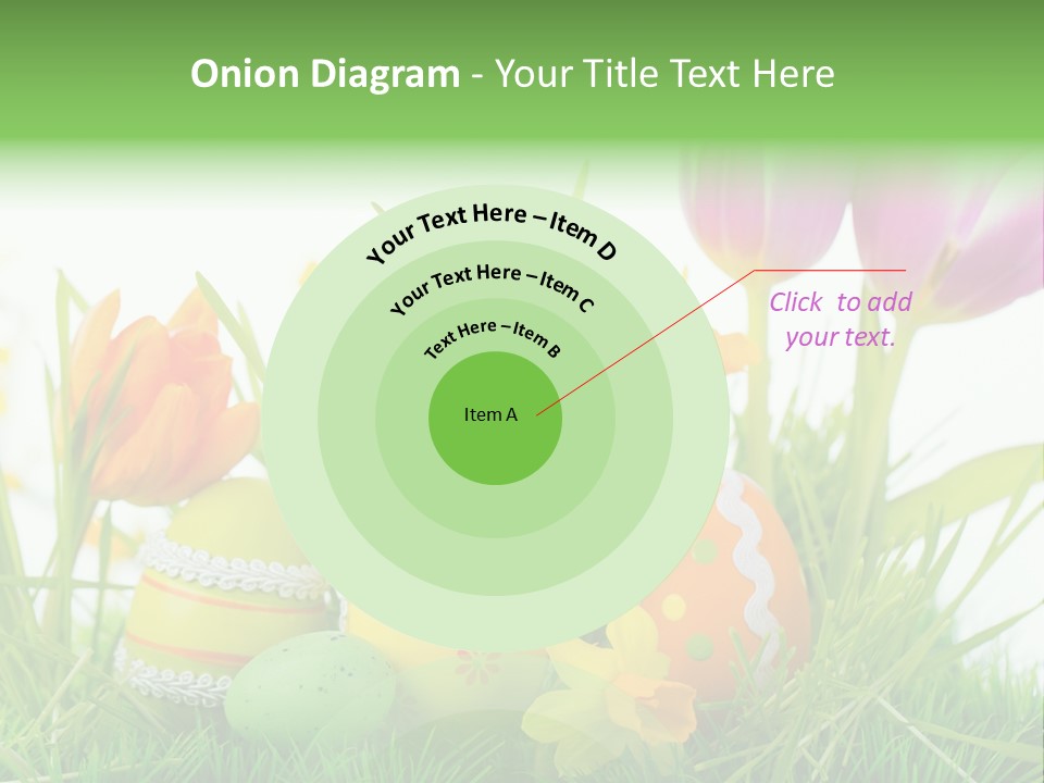 Osterei Kreativ Farben PowerPoint Template