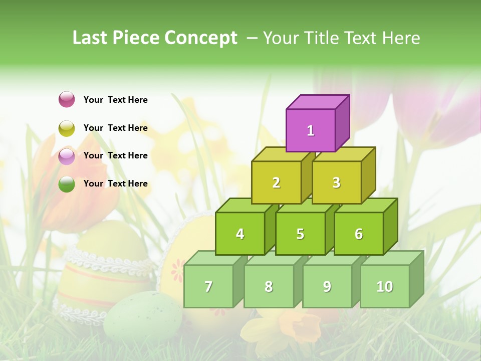 Osterei Kreativ Farben PowerPoint Template