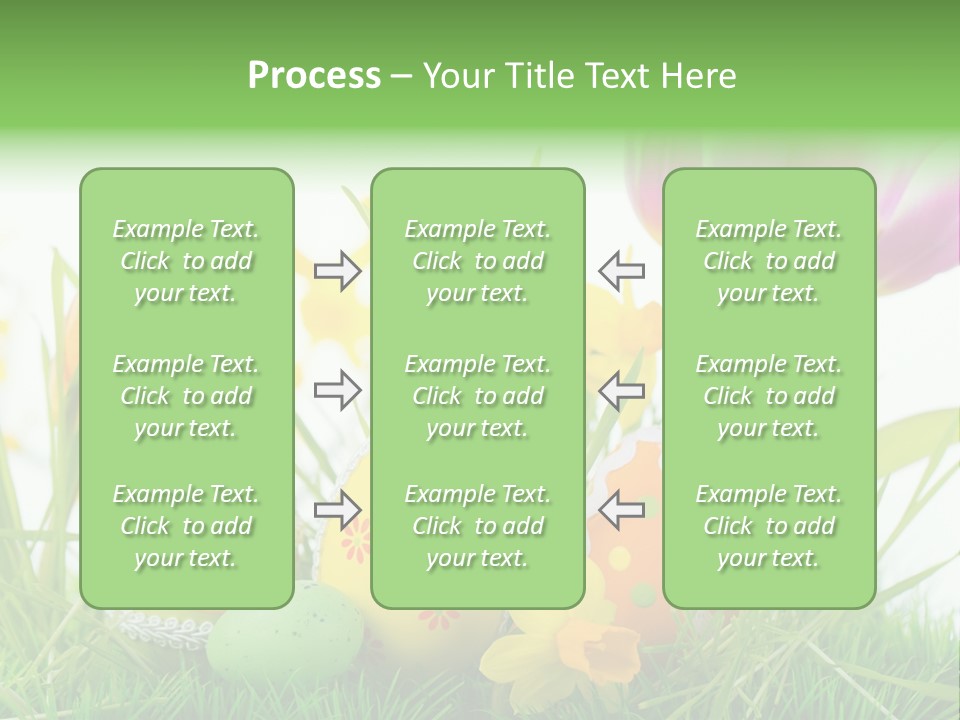Osterei Kreativ Farben PowerPoint Template