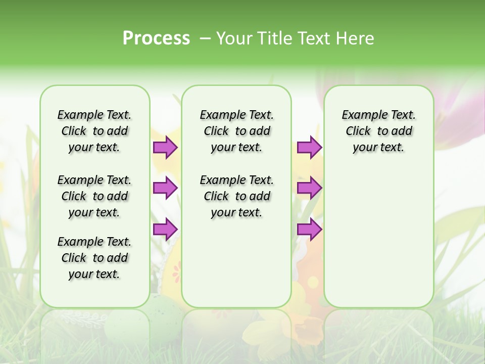 Osterei Kreativ Farben PowerPoint Template