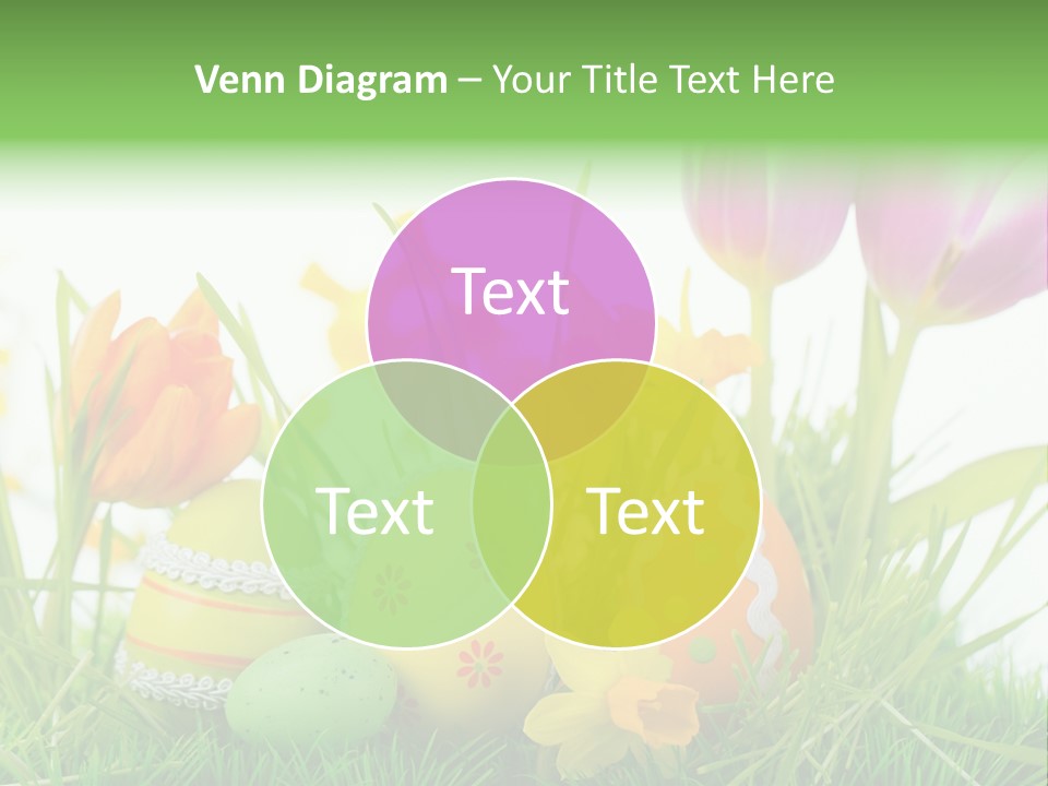 Osterei Kreativ Farben PowerPoint Template