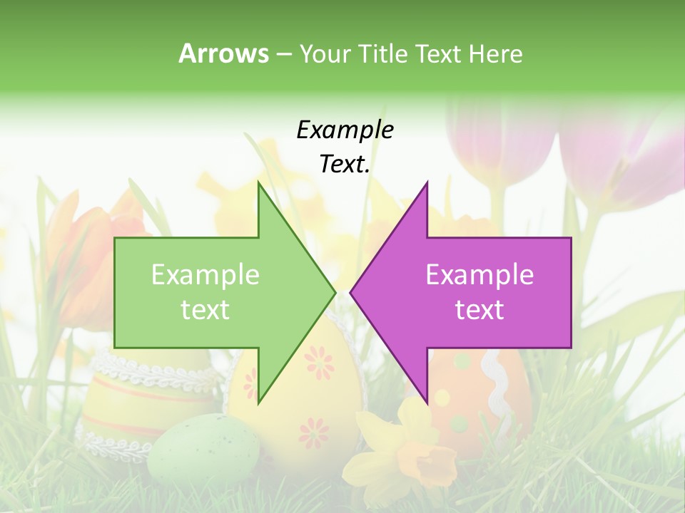 Osterei Kreativ Farben PowerPoint Template