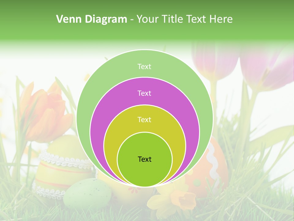 Osterei Kreativ Farben PowerPoint Template