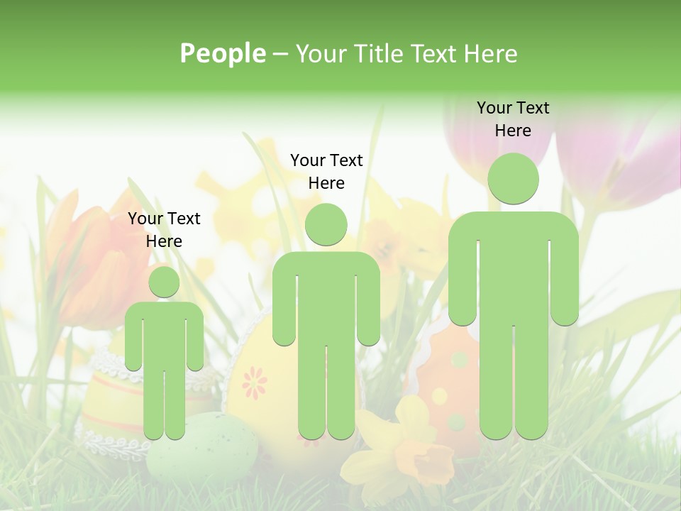 Osterei Kreativ Farben PowerPoint Template