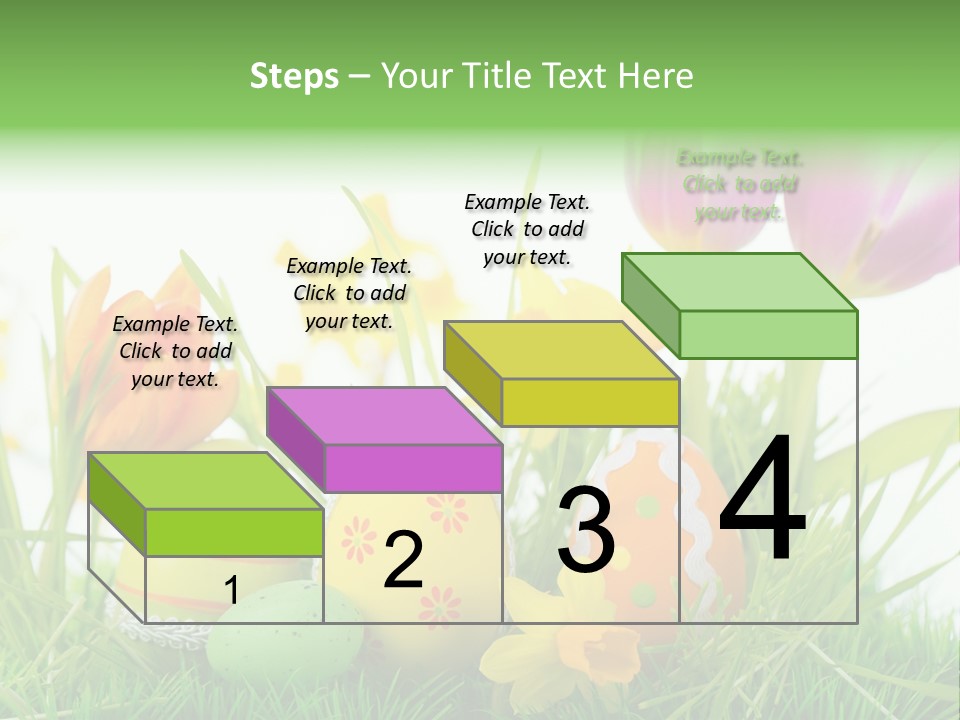 Osterei Kreativ Farben PowerPoint Template