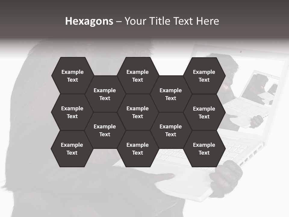 White Smartness Communication PowerPoint Template