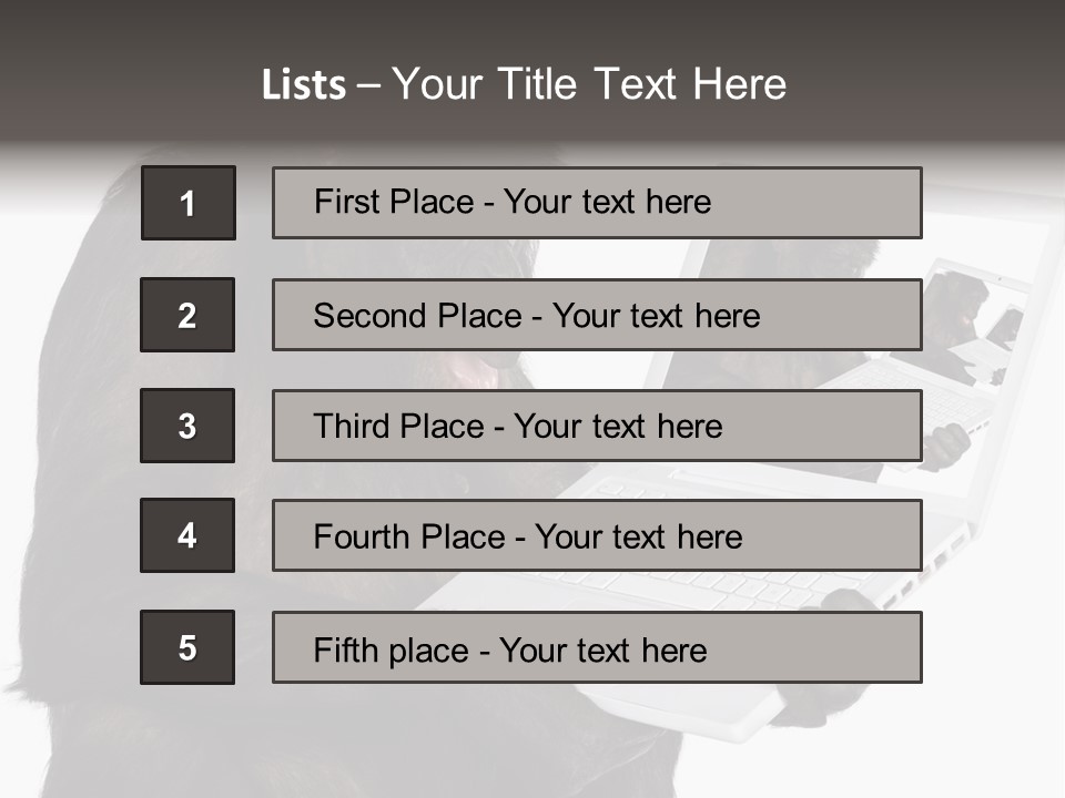 White Smartness Communication PowerPoint Template