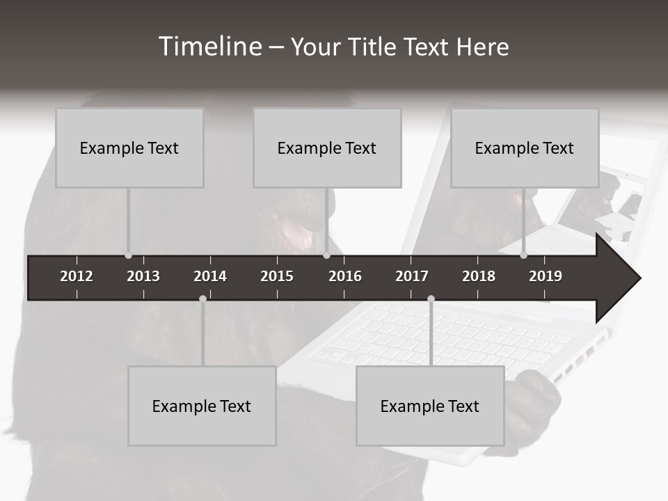 White Smartness Communication PowerPoint Template