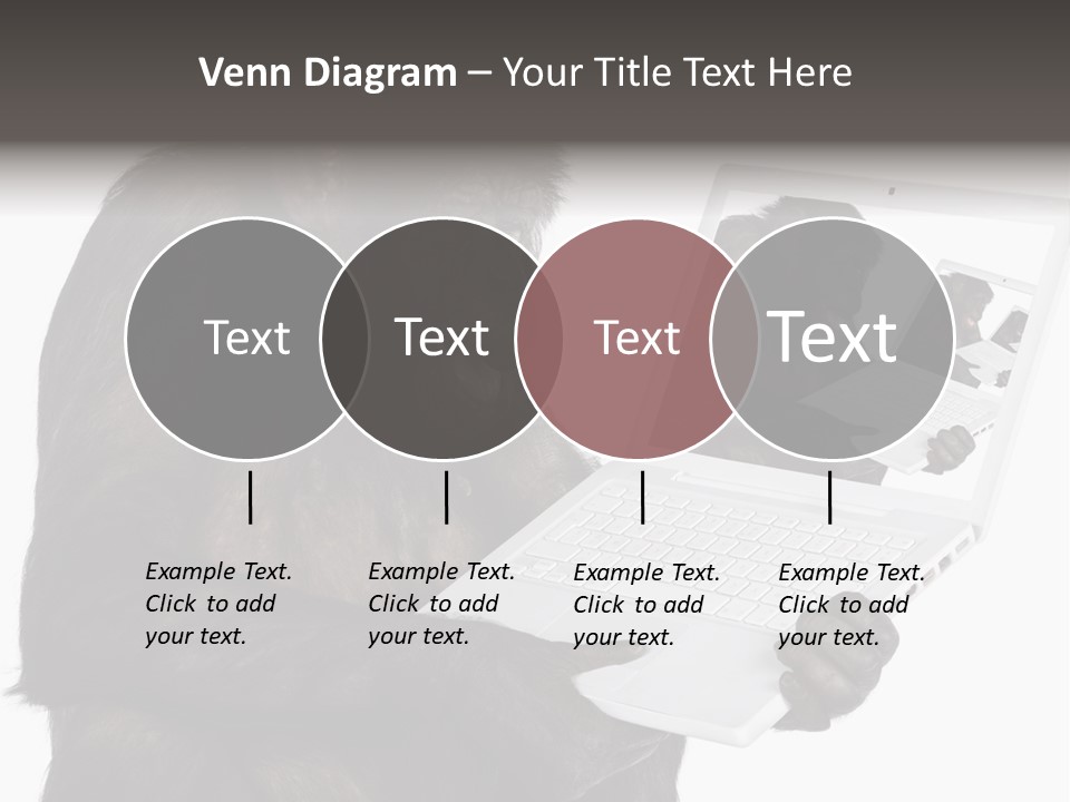 White Smartness Communication PowerPoint Template