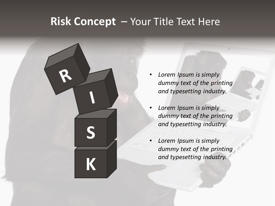 White Smartness Communication PowerPoint Template