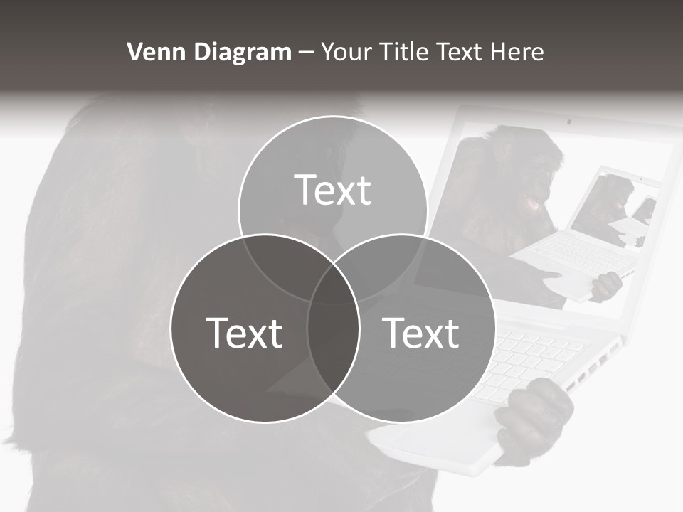 White Smartness Communication PowerPoint Template