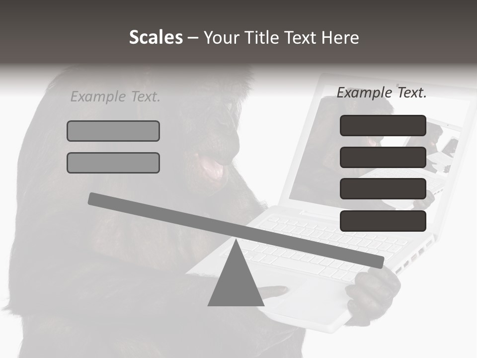 White Smartness Communication PowerPoint Template
