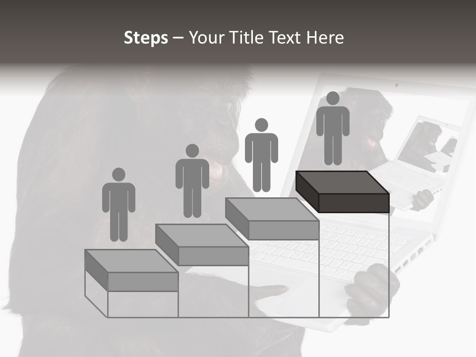 White Smartness Communication PowerPoint Template