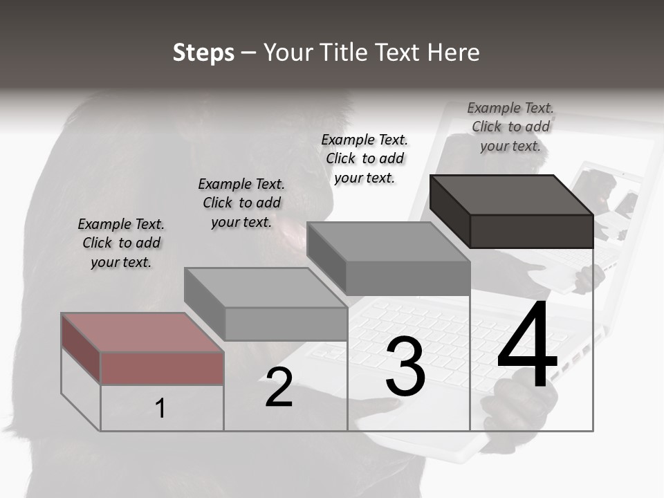 White Smartness Communication PowerPoint Template