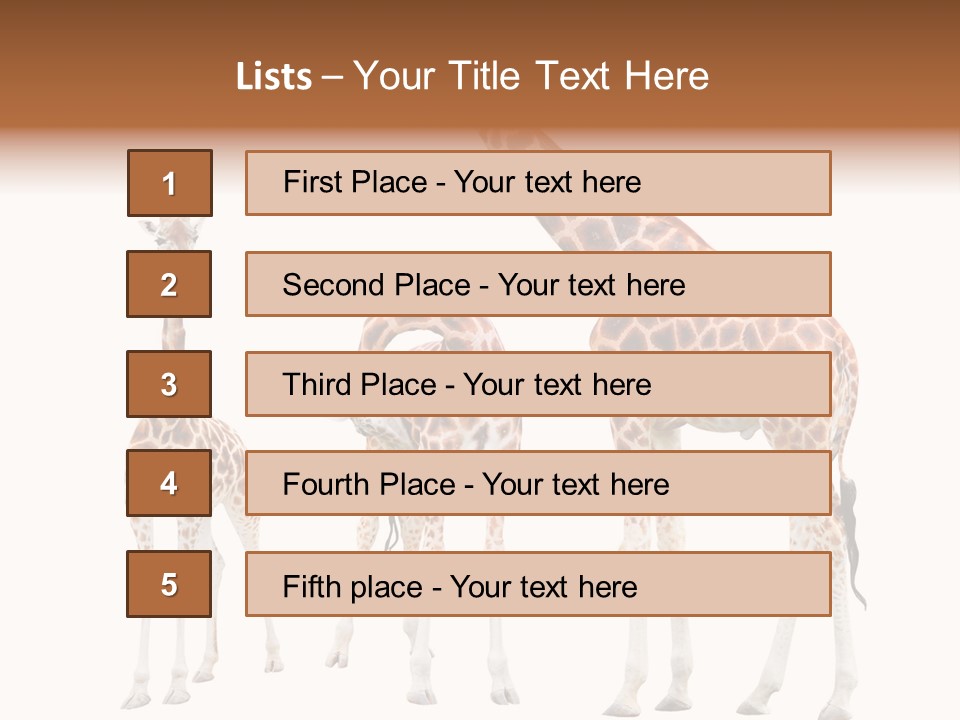 Forest Long Safari PowerPoint Template