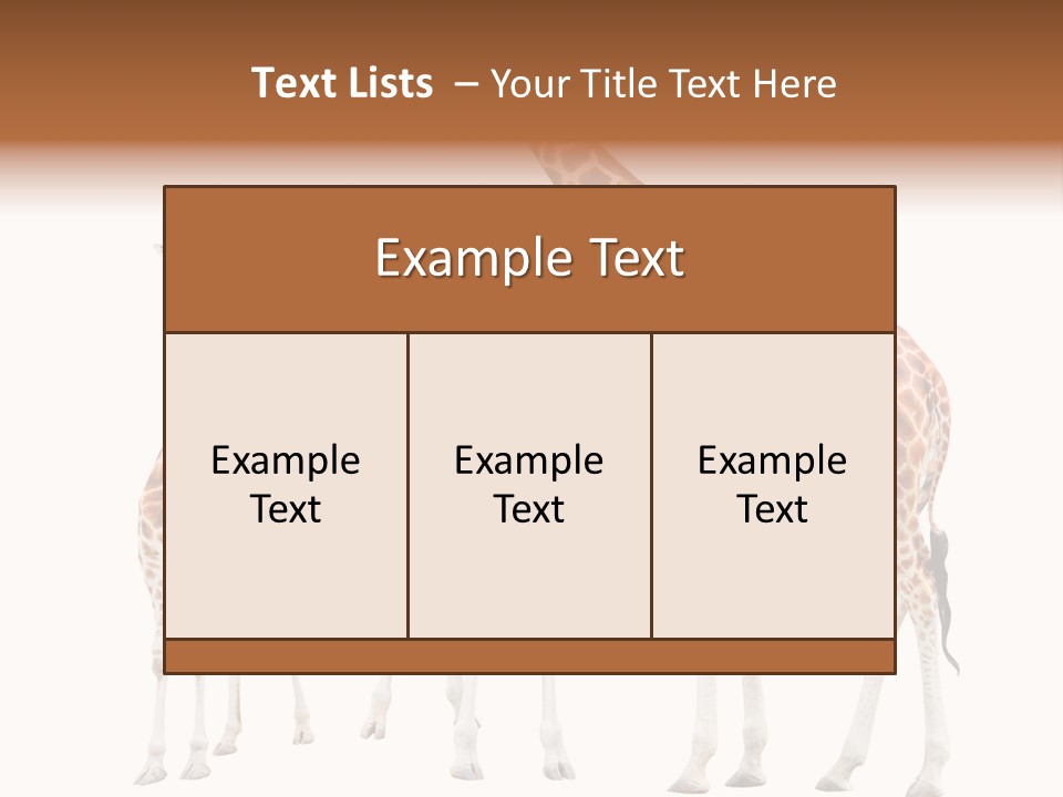 Forest Long Safari PowerPoint Template