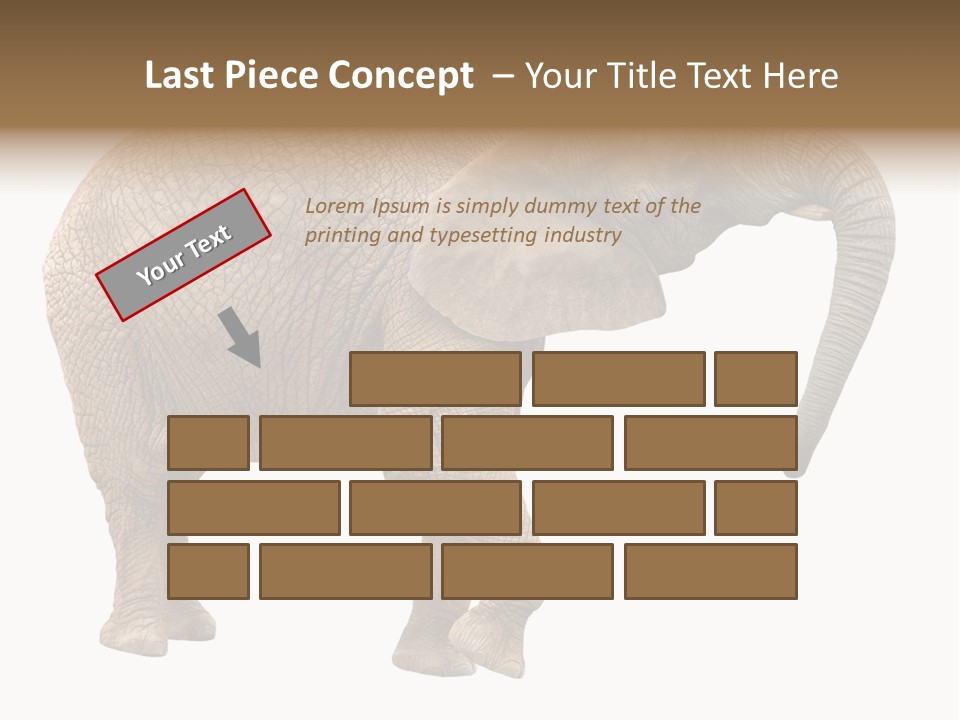 Loxodonta Ivory Safari PowerPoint Template