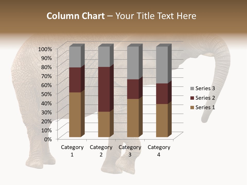 Loxodonta Ivory Safari PowerPoint Template