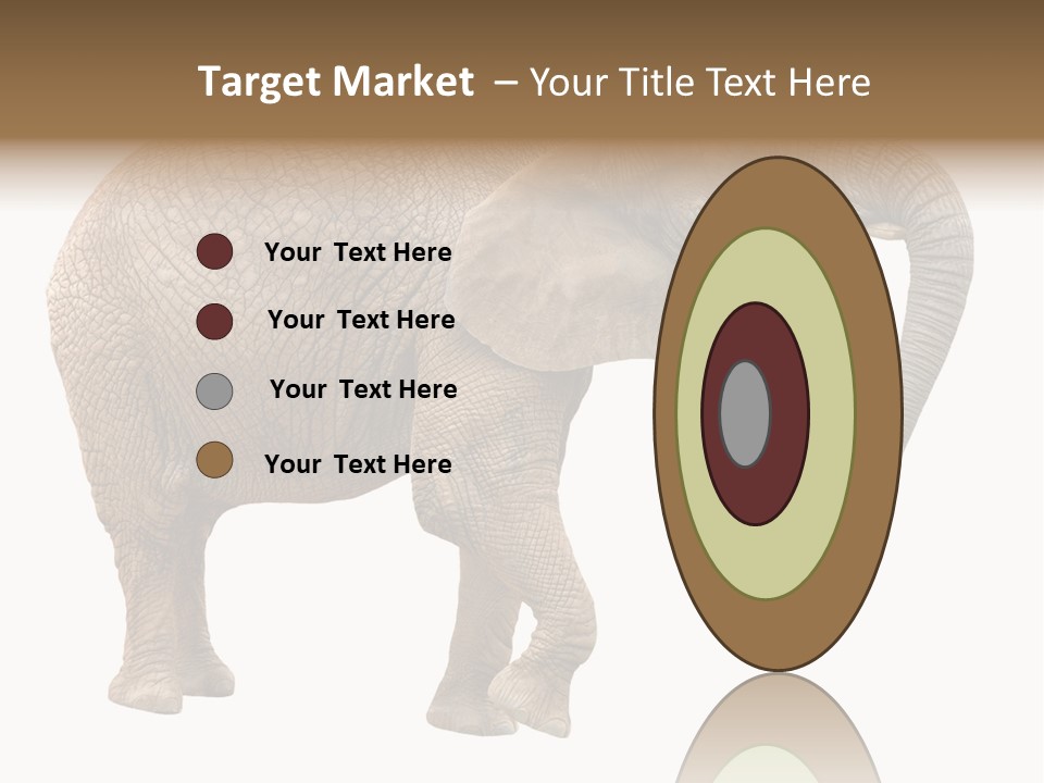 Loxodonta Ivory Safari PowerPoint Template