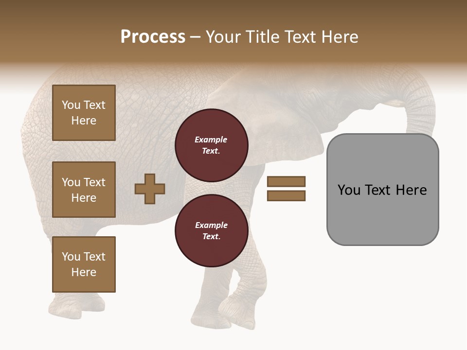 Loxodonta Ivory Safari PowerPoint Template