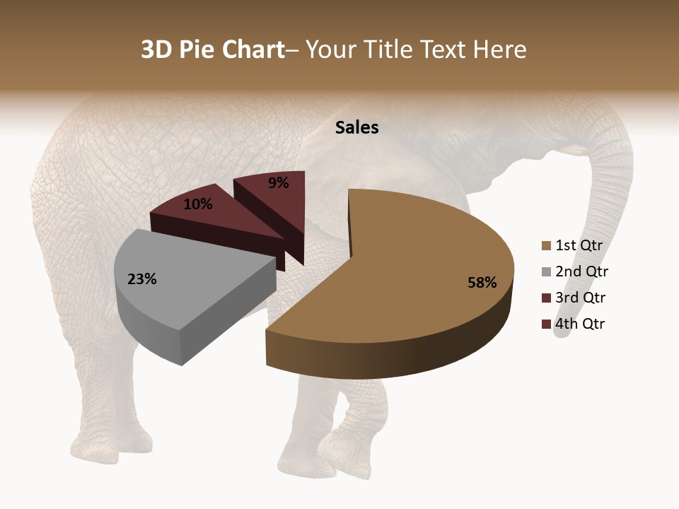 Loxodonta Ivory Safari PowerPoint Template