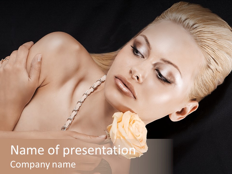 Young Attractive Elegant PowerPoint Template